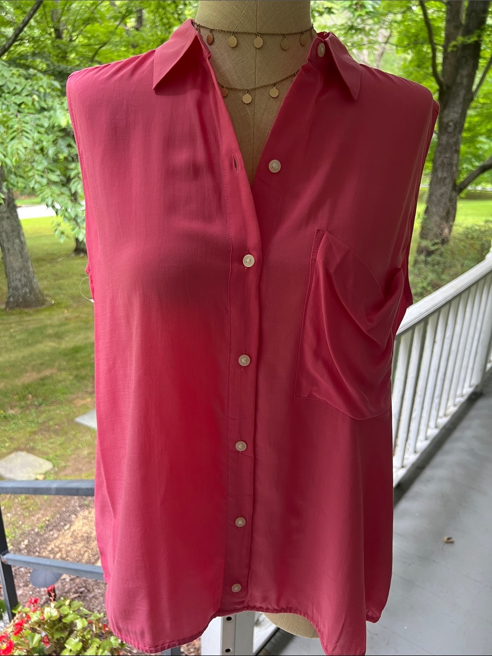 LOFT Hot Pink Women's Top